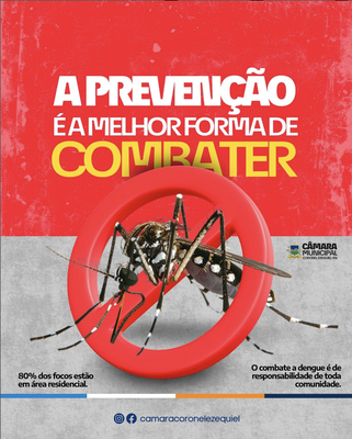 Combate a dengue é de responsabilidade de toda comunidade